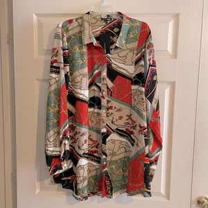 Button Down Chain Shirt